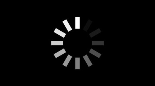 Loading circle animation on black transparent background with alpha channel, Element Animation for Web Interface or Application Interface and More, Searching, Updating, and Buffering Circle icon.